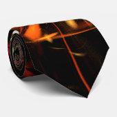 Abstracte hartslag Stropdas (Opgerold)