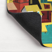 Abstracte havenstad muismat (Hoek)