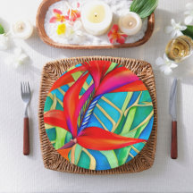 Abstracte Hawaiiaanse paradijsvogel