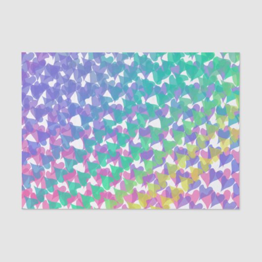 Abstracte hearheid tissuepapier (Voorkant)