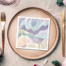 Abstracte Hedendaagse Waterverf Pensioen Partij