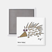 Abstracte Hedgel Magnet (Voorkant / Achterkant)