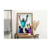 Abstracte Heer, we hebben u nu meer dan ooit nodig Poster