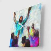 Abstracte Heer, we hebben u nu meer dan ooit nodig Vierkante Klok (Hoek)