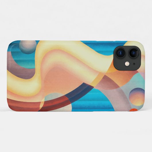 Abstracte hél Case-Mate iPhone case (Achterkant (horizontaal))