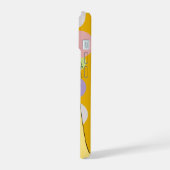 Abstracte hél iPhone 15 case (Linkerkant)