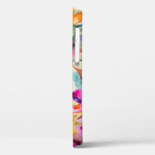 Abstracte heldere decoratieve achtergrond. Flo Case-Mate iPhone Case (Achterkant / Links)