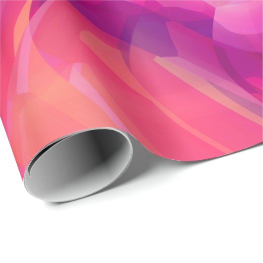 Abstracte heldere roze, multicolored achtergrond.  cadeaupapier (Rol Hoek)