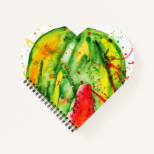 Abstracte heldere waterverf watermeloen