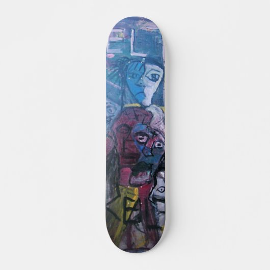 ABSTRACTE HELTER SKELTER PERSOONLIJK SKATEBOARD (Voorkant)