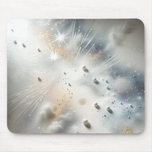 Abstracte hemelexplosie muismat (Voorkant)