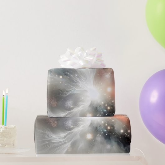 Abstracte hemelnevel cadeaupapier (Feestgeschenken)