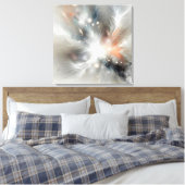 Abstracte hemelnevel canvas afdruk (Insitu (Slaapkamer))