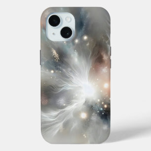 Abstracte hemelnevel iPhone 15 case