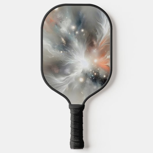 Abstracte hemelnevel pickleball paddle (Voorkant)