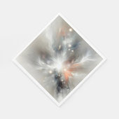 Abstracte hemelnevel servet (Hoek)