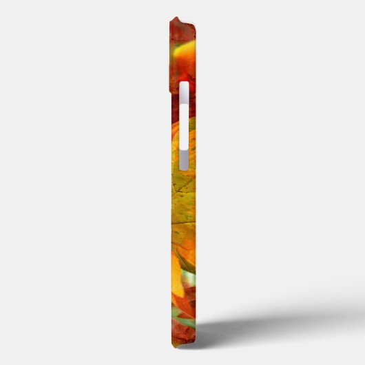 Abstracte Herfst Colour Flowers Case-Mate iPhone Case (Achterkant / Links)