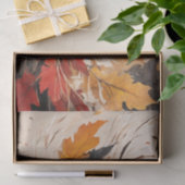 Abstracte herfst herfst bladeren loof decoupage tissuepapier (Geschenk)