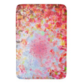 - Abstracte herfstbladeren en lucht Badmat (Voorkant Verticaal)
