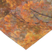 Abstracte herfstbladeren op bomen tafelkleed (Gekanteld)