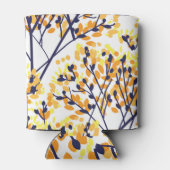 Abstracte herfstboom Modern Pattern Blikjeskoeler (Achterkant)