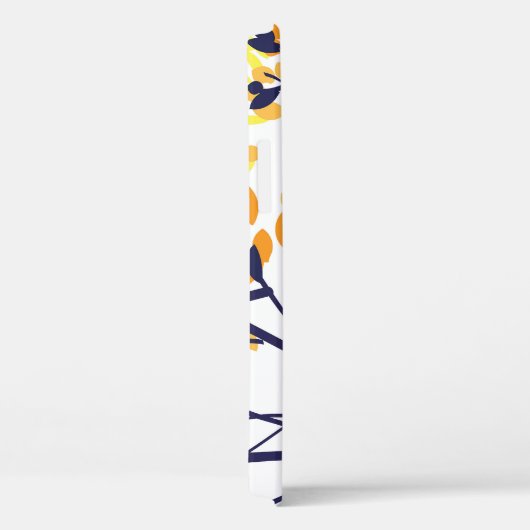 Abstracte herfstboom Modern Pattern Case-Mate iPhone Case (Achterkant / Rechts)