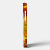 Abstracte herfstkleuren bloemen Case-Mate iPhone case (Achterkant / Links)