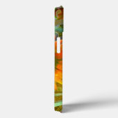 Abstracte herfstkleuren bloemen Case-Mate iPhone case (Achterkant / Rechts)