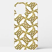 Abstracte herhaalbare achtergrond van golden twist Case-Mate iPhone case (Achterkant)