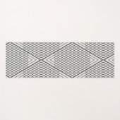 abstracte herhalingslijnen yogamat (Voorkant (horizontaal))