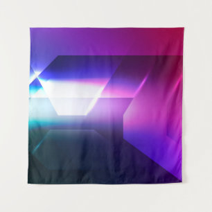 Abstracte Hexagonal vorm backgrondabstract, kunst; Wandkleed