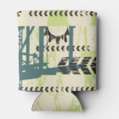 Abstracte hi-tech achtergrond blikjeskoeler (Achterkant)