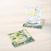 Abstracte hi-tech achtergrond kartonnen onderzetters (Insitu)