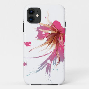 Abstracte Hibiscus Flower Case-Mate iPhone Case