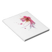 Abstracte Hibiscus Flower Notitieblok (Schuin)