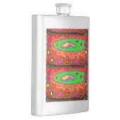 ABSTRACTE HIPPY ART RETRO FLACON (Rechts)