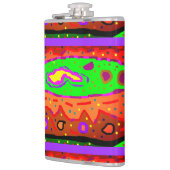 ABSTRACTE HIPPY ART RETRO HEUPFLES (Links)