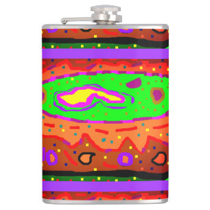 ABSTRACTE HIPPY ART RETRO HEUPFLES