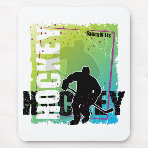Abstracte Hockey (mannelijk) Muismat