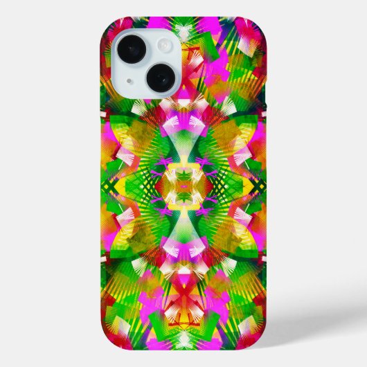 Abstracte Hoesje-Mate iPhone Case (Achterkant)