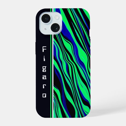 Abstracte Hoesje-Mate iPhone Case iPhone 15 Case (Achterkant)