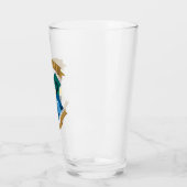 Abstracte HOGWARTS™ Crest Glas (Links)