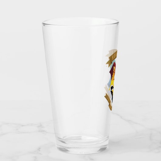 Abstracte HOGWARTS™ Crest Glas (Rechts)