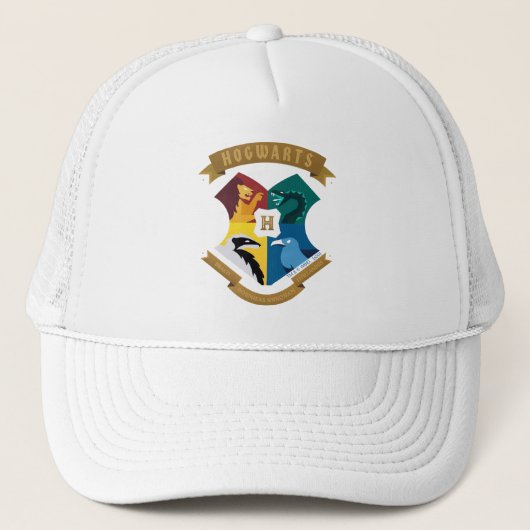 Abstracte HOGWARTS™ Crest Trucker Pet (Voorkant)