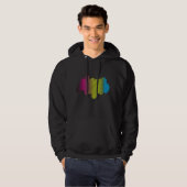 Abstracte Hoodie (Voorkant volledig)