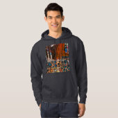 Abstracte Hoodie (Voorkant volledig)