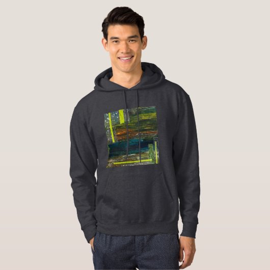 Abstracte Hoodie (Voorkant volledig)