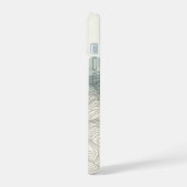 Abstracte hoogtepieken in het gebergte iPhone 15 case (Linkerkant)