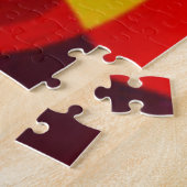 Abstracte Hope Jigzaag Puzzle Legpuzzel (Zijkant)