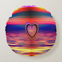 Abstracte horizon - Accent Pillow